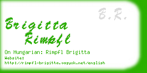 brigitta rimpfl business card